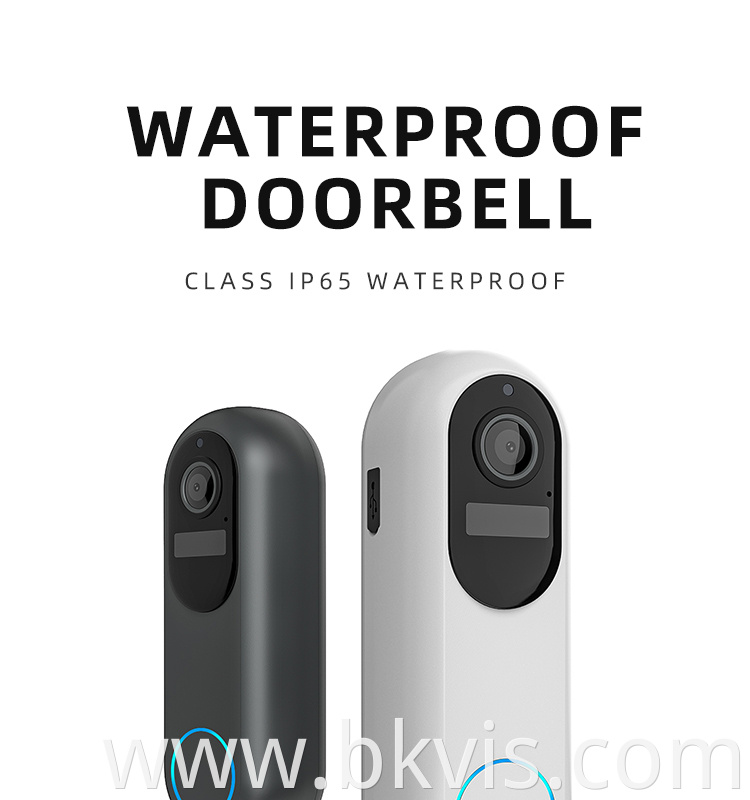 1080p Wifi Low Power Smart Wireless Camera Doorbell